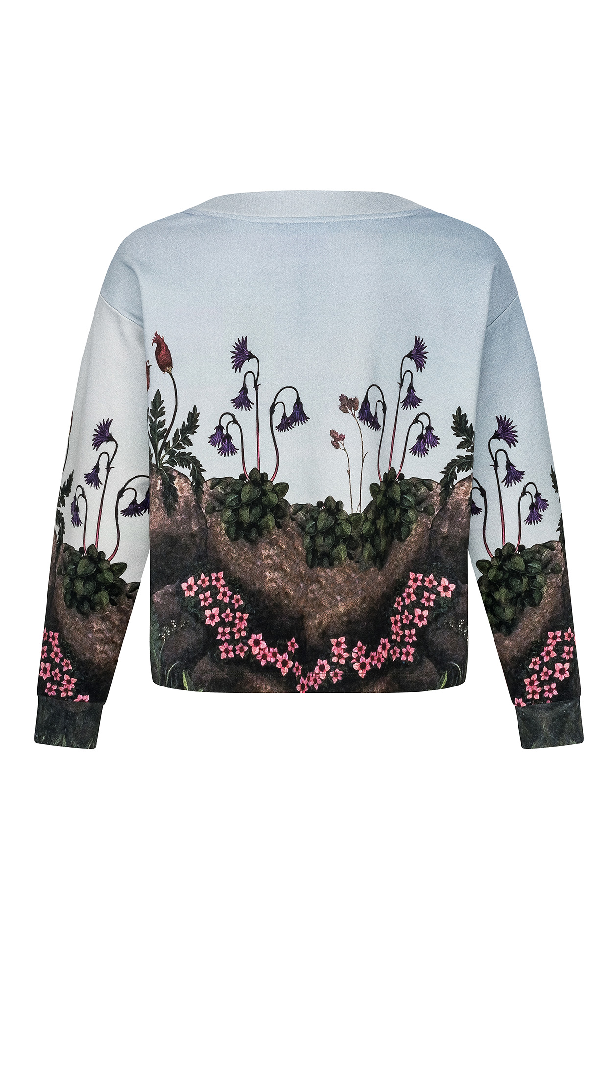 Sweater mit Blumenprint